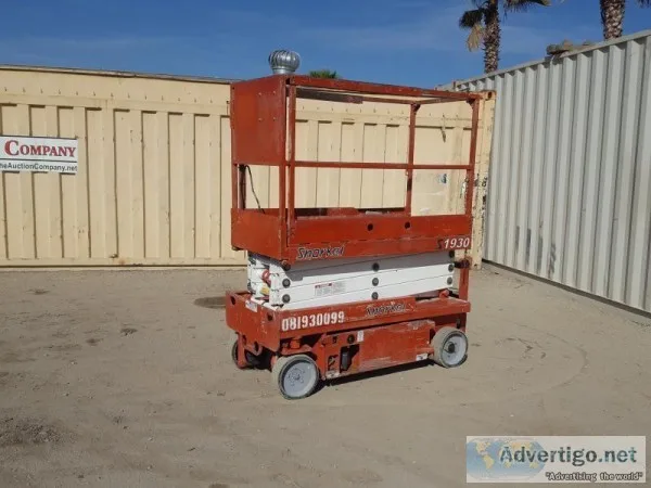 2007 SNORKEL S1930 SCISSORLIFT 7292