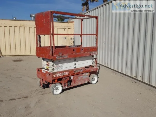 2007 SNORKEL S1930 SCISSORLIFT 7322
