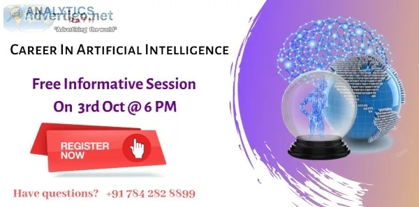 Book Your Seat For Artificial Intelligence Free Interactive Sess