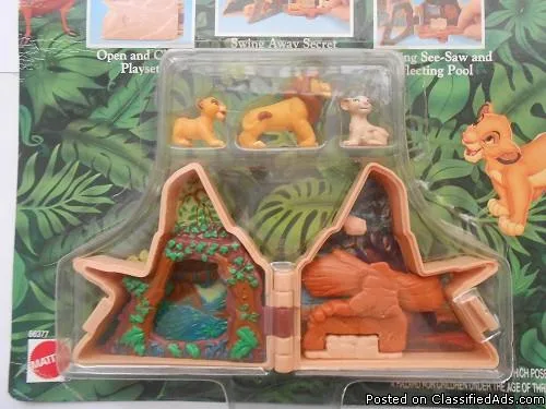 DISNEY THE LION KING MINI PRIDE ROCK PLAYSET