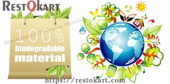 Biodegradable packaging material