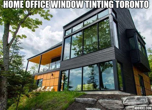 Glass window tinting in Toronto by Window Tint Team