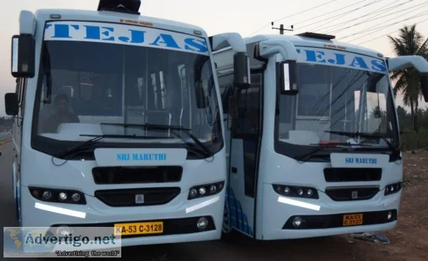 HireRent a luxury 21 seater minibus in Bangalore