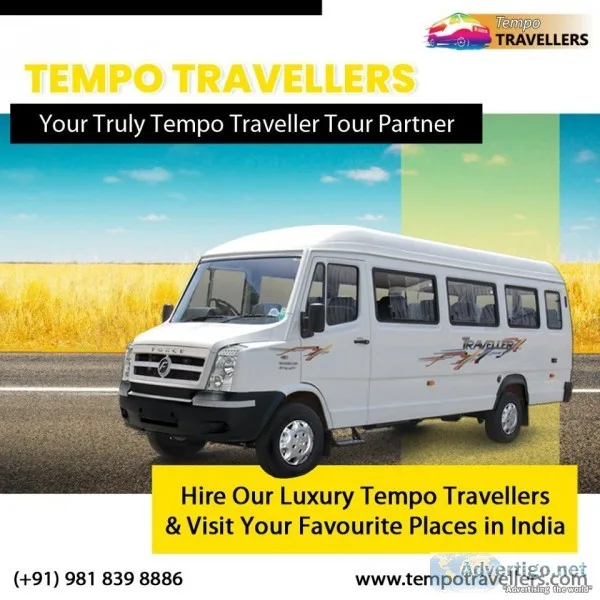 16 Seater Tempo Traveller in Delhi