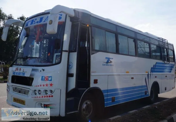 29 Seater Bus hire or rent for 28rs per KM at Whitefield