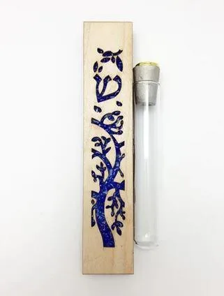 Buy Best Wedding Glass Mezuzah for Newly Married Couple