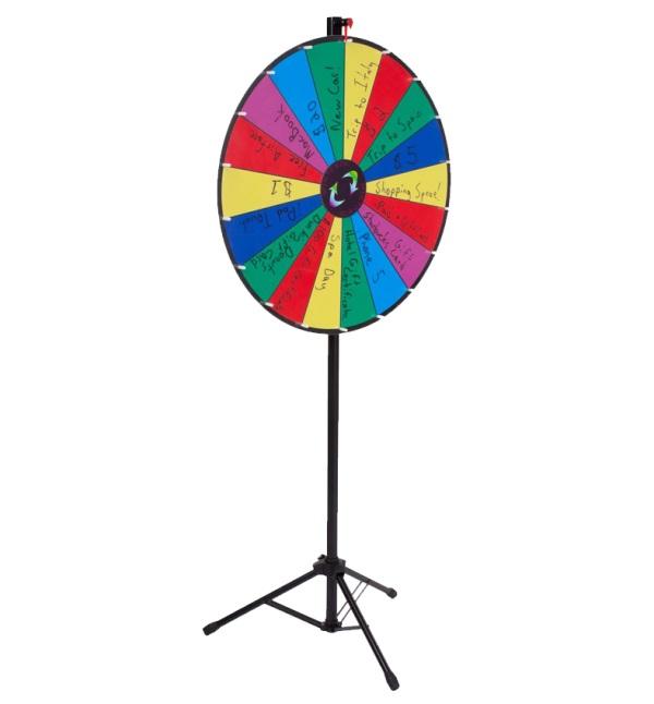 Order Trade Show Promotional Prize Wheel To Attract The Customer