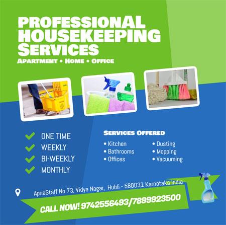 Monsoon Dhamaka Offer On Housekeeping Services