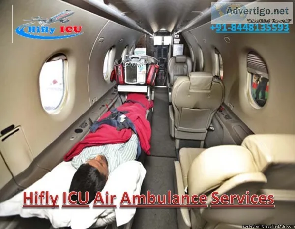 Get Low-Cost Air Ambulance in Delhi by Hifly ICU