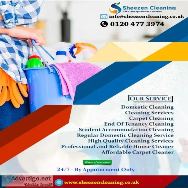 Professional End of Tenancy Cleaning  Sheezen Cleaning