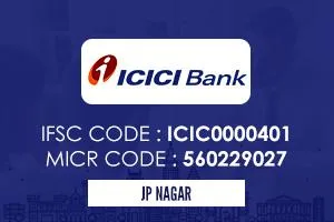 ICICI Bank JP Nagar IFSC Code