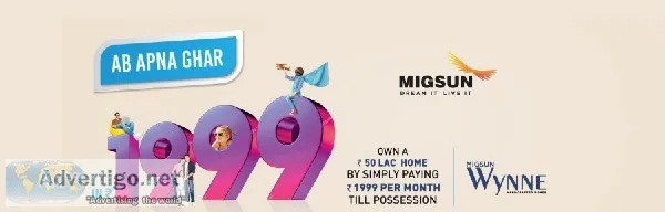 Get a lavish homes in Migsun Wynn 9250001807 Noida