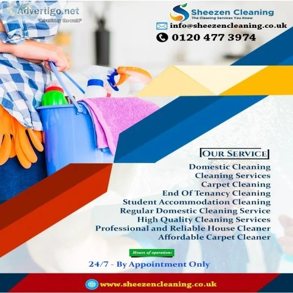 Domestic Cleaning  Sheezen Cleaning