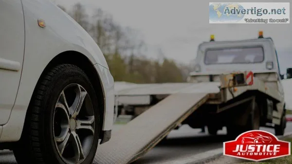 Naperville Tow Service - Justice Automotive and Collision Center