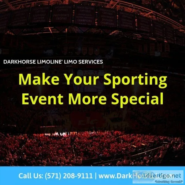 DarkHorse Limoline Sporting Limo Service for Live Sporting Conce