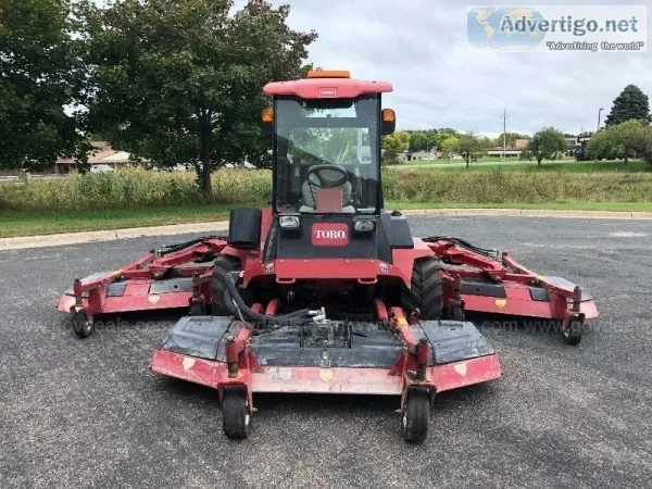 Large area mower