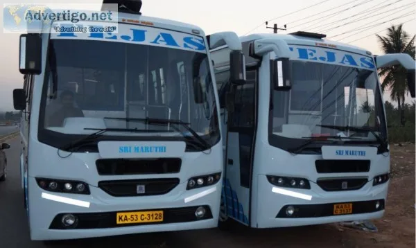 HireRent a luxury 21 seater minibus in Bangalore