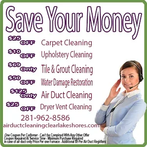 Air Duct Cleaning Clear Lake Shores