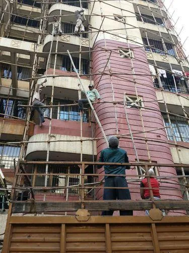 Apartment building exterior Painting Contractors