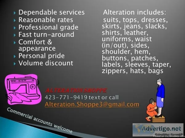 Clothing Alterations