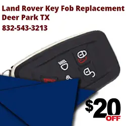 Land Rover Key Fob Replacement Deer Park TX