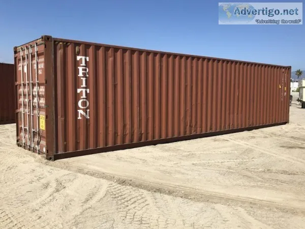 (4) 40  HIGH CUBE CARGO CONTAINER