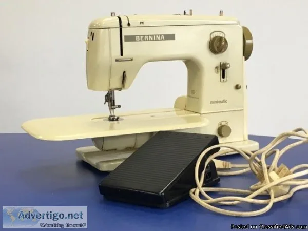 Bernina 707 Minimatic Sewing Machine Instruction Manual