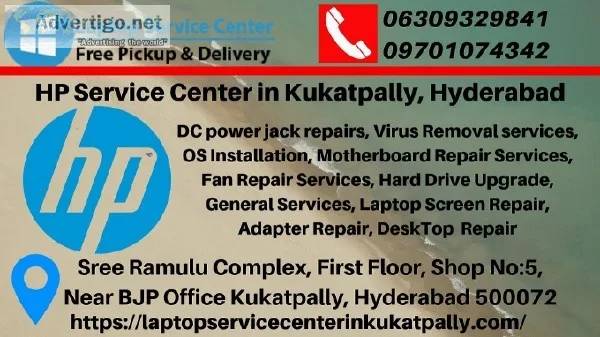 Durga IT - HP Service Centre Kukatpally Hyderabad
