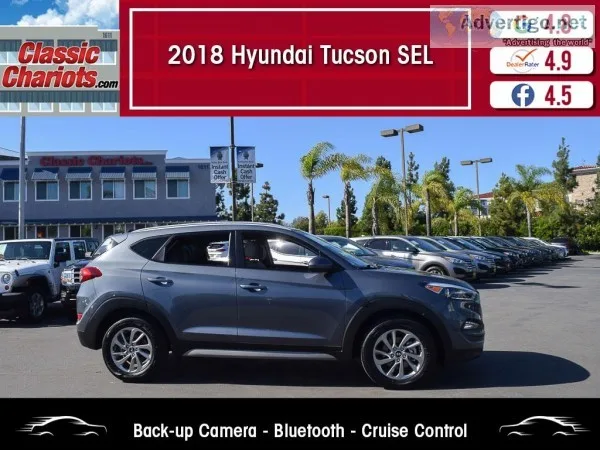 Used 2018 HYUNDAI TUCSON SEL for Sale in San Diego - 20525r