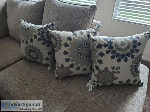 Throw pillows