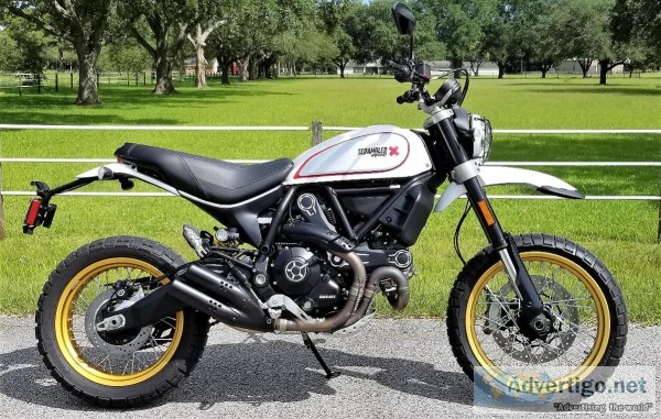 2017 DUCATIN SCRAMBLER DESERT SLED