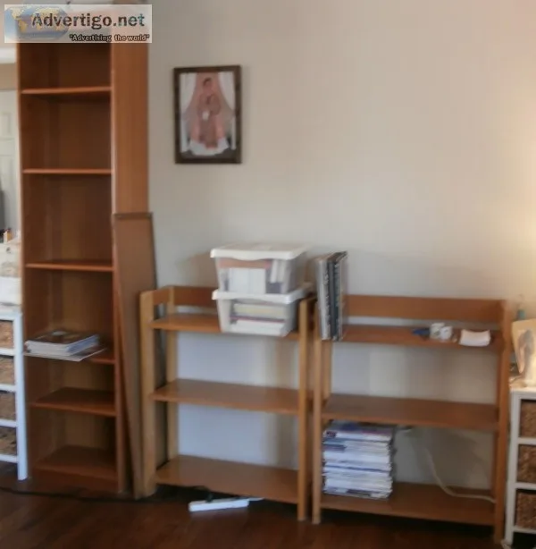 BOOKCASES (3)