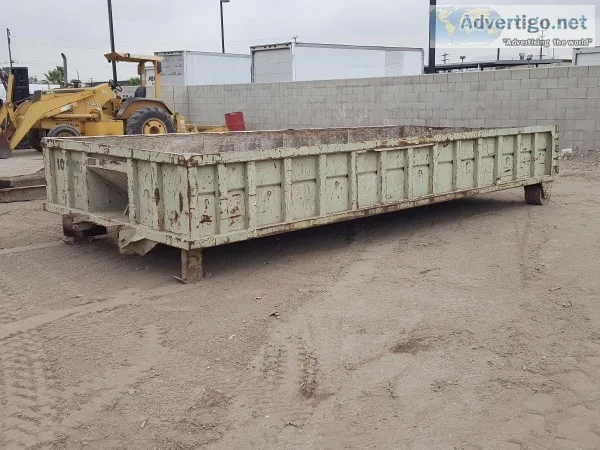 (2) 10 YARD ROLL-OFF BINS