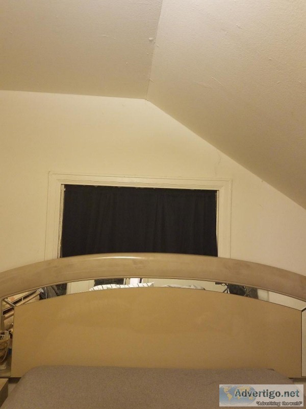 Dresser and headboard