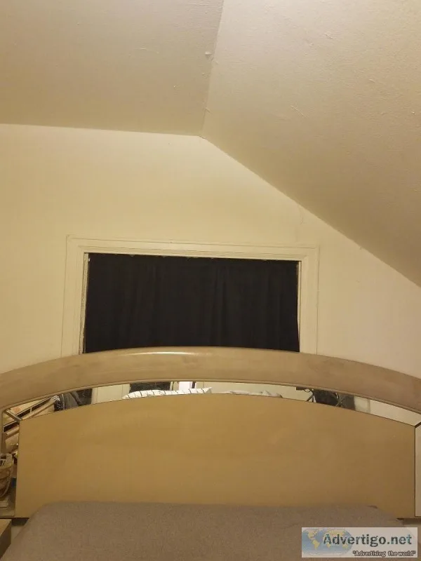 Dresser and headboard