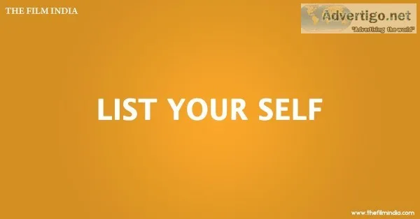 List your Business For advertise in Bollywood Industry