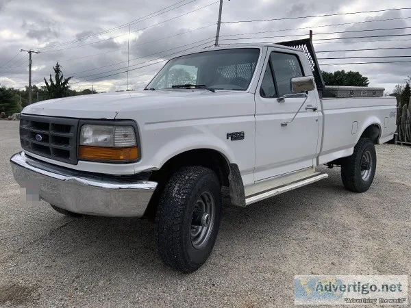 1995 F-250 White Pick Up