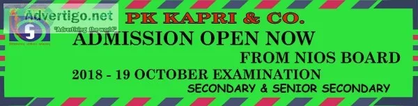 Failed Student (CBSE) do NIOS Secondary Sr. Secondary Online Adm