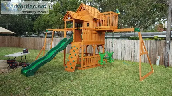 Swingset Assembly Trampoline Installation Playset Services