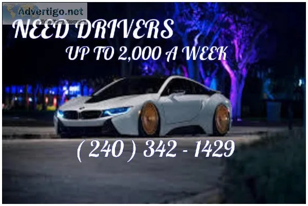 Freelance UberLyftVia Drivers Wanted