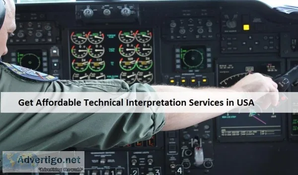 Get Affordable Technical Interpretation Services in USA