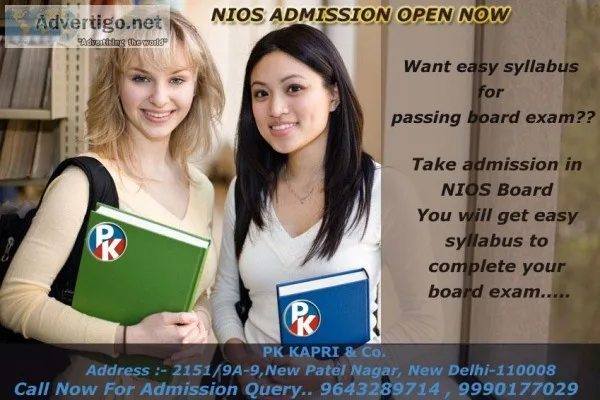 Distance Learning CoursesThe National Institute of Open Schoolin