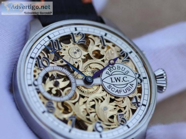 IWC Probus skeleton watch movement Cal53