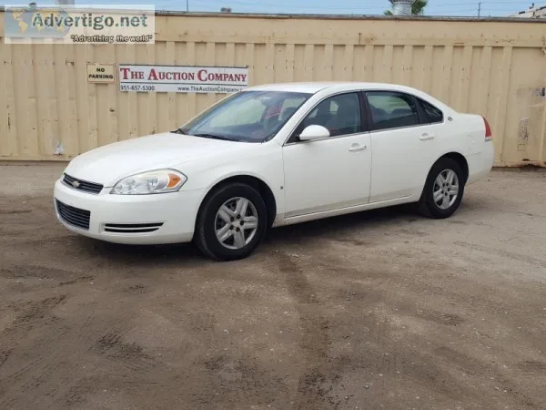 s2008 CHEVROLET IMPALA SEDAN 5384