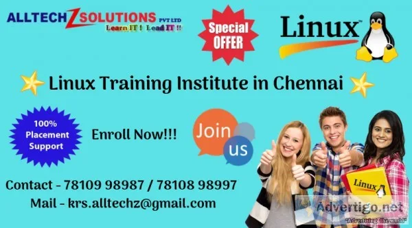 Best Linux Training Institute in Chennai