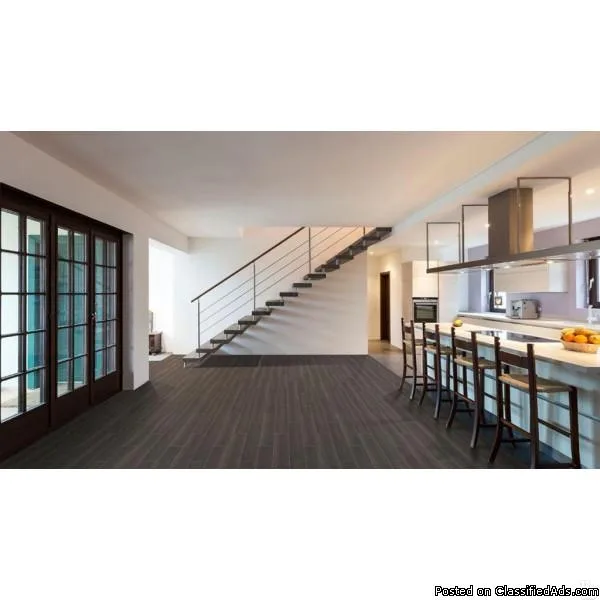 Turin Nero 6x24 Matte Ceramic Tile