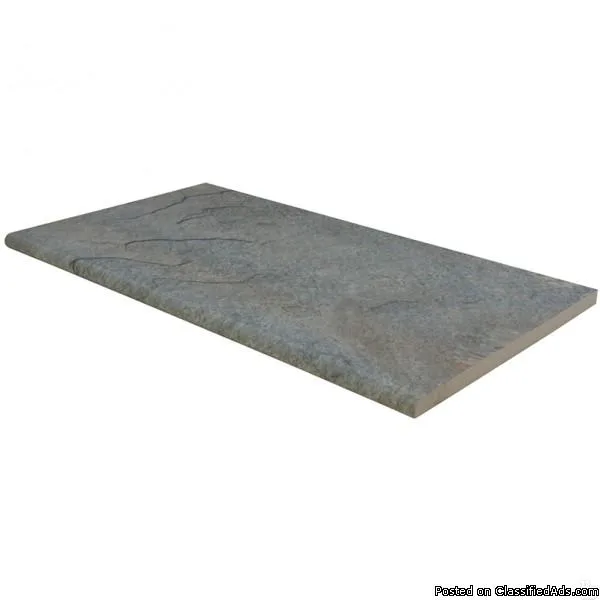 Pedra Azul 13X24 One Long Side Bullnose Pool Coping
