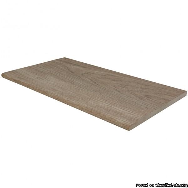 Palmwood Walnut 13X24 One Long Side Bullnose Pool Coping