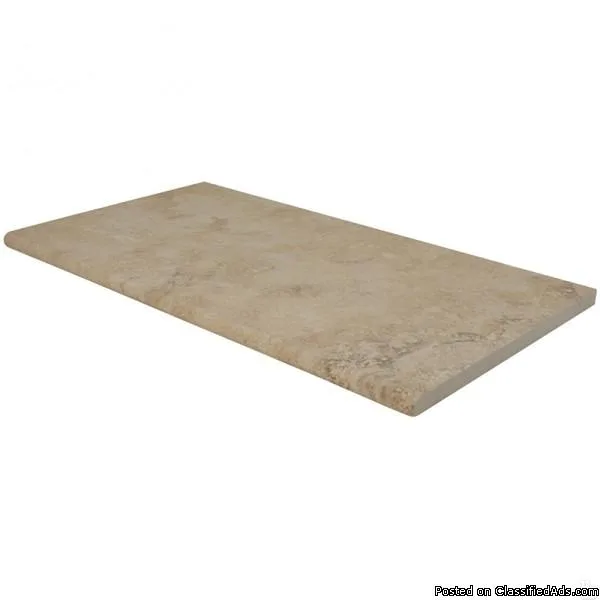 Tierra Beige 13X24 One Long Side Bullnose Pool Coping