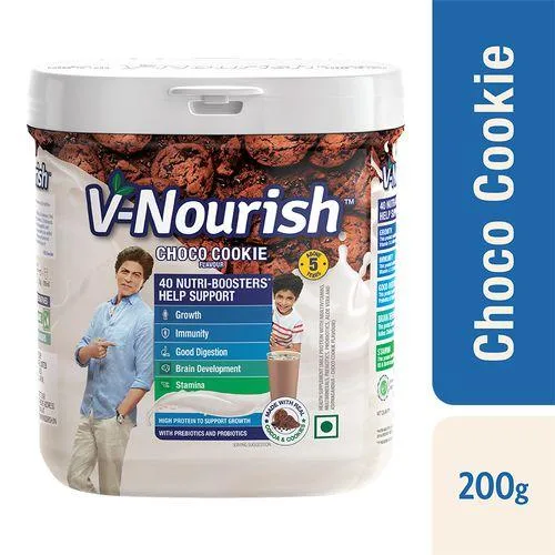 No-More Boring Milk Try V-Nourish Choco Cookie Flavour(200 g) on